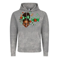 Cloud Rock Afro Messy Bun Full Face Basketball Mom Vintage Hoodie - texasbilliewilder