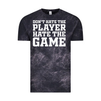 Cloud Black Don't Hate The Player Hate The Game Vintage Tee - InspiraDesign