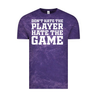 Cloud Purple Don't Hate The Player Hate The Game Vintage Tee - InspiraDesign