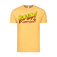 Vintage Mustard Ronda Rousey Merch Rowdy Ronda Rousey Shirt Vintage Tee - InspiraDesign