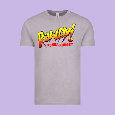 Ronda Rousey Merch Rowdy Ronda Rousey Shirt Vintage Tee Designed By Inspiradesign