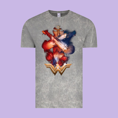 Wonder Woman Movie Arms Crossed T Shirt Vintage Tee Designed By Inspiradesign