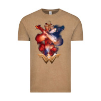 Vintage Coffee wonder woman movie arms crossed t shirt Vintage Tee - InspiraDesign