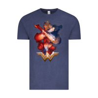 Vintage Denim wonder woman movie arms crossed t shirt Vintage Tee - InspiraDesign