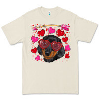 Bone valentine's day  dachshund puppy Premium Tee - RanaPortraitStore