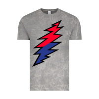 Cloud Rock Lazy Lightning Bolt Vintage Tee - InspiraDesign