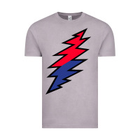 Vintage Zinc Lazy Lightning Bolt Vintage Tee - InspiraDesign