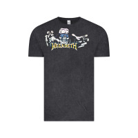 Vintage Black Megadeath caught Vintage Tee - InspiraDesign