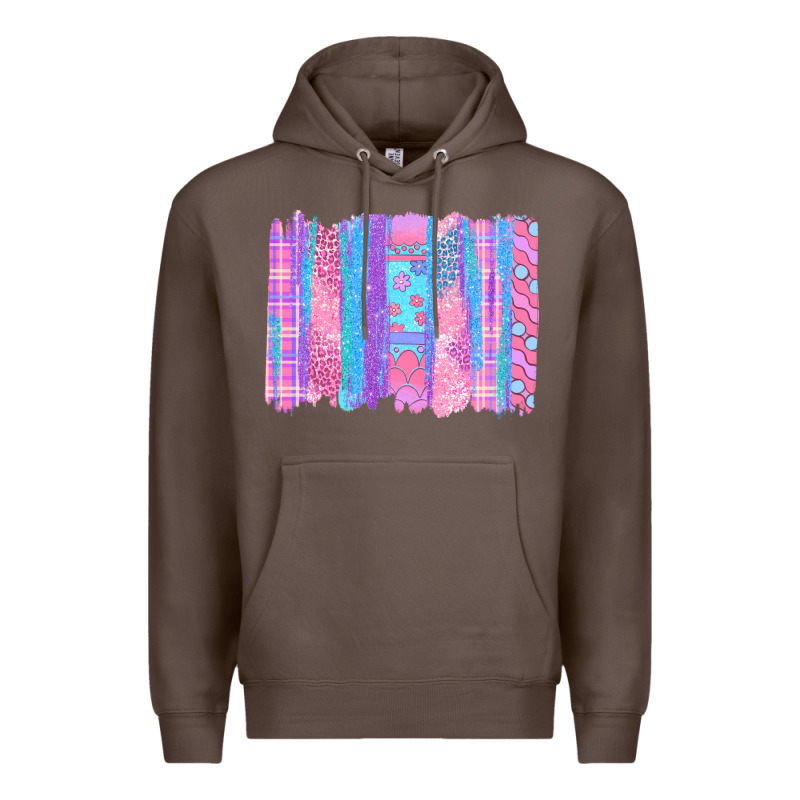 Pink Easter Brushstrokes Premium Hoodie by BundleAndBundleShop | Teevron