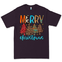 Plum merry christmas trees Premium Tee - MaliasSmallBusiness