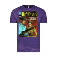 Cloud Purple The Rifleman Retro Western Vintage Tee - ArtChic