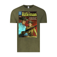 Vintage Olive The Rifleman Retro Western Vintage Tee - ArtChic
