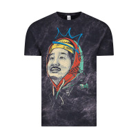 Cloud Black animated bobby lee tiger belly Vintage Tee - ArtChic