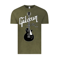 Vintage Olive les paul classic guitar classic Vintage Tee - ArtChic