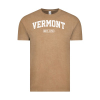 Vintage Coffee vermont vintage state athletic style pullover hoodie Vintage Tee - ArtChic