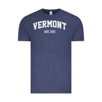 Vintage Denim vermont vintage state athletic style pullover hoodie Vintage Tee - ArtChic