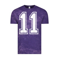 Cloud Purple number 11 shirt sports player number back of shirt Vintage Tee - ArtChic
