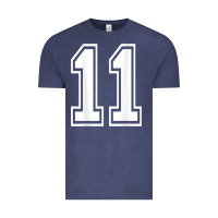 Vintage Denim number 11 shirt sports player number back of shirt Vintage Tee - ArtChic