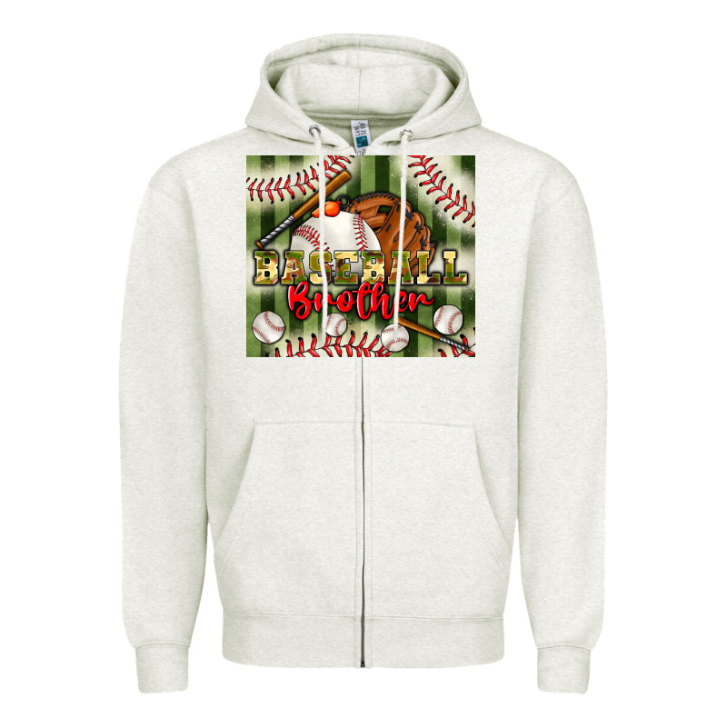 Baseball Brother Tumbler Zipper Hoodie by BundleAndBundleShop | Teevron