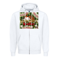 White baseball brother tumbler Zipper Hoodie - BundleAndBundleShop