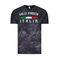 Cloud Black valle d'aosta italia italy region typography design Vintage Tee - ArtChic