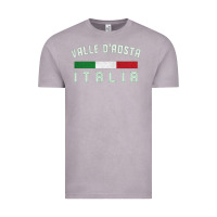 Vintage Zinc valle d'aosta italia italy region typography design Vintage Tee - ArtChic