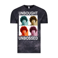 Cloud Black unbought unbossed shirley chisholm retro vintage gift long sleeve t sh Vintage Tee - ArtChic
