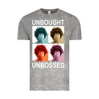 Cloud Rock unbought unbossed shirley chisholm retro vintage gift long sleeve t sh Vintage Tee - ArtChic