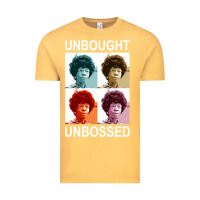 Vintage Mustard unbought unbossed shirley chisholm retro vintage gift long sleeve t sh Vintage Tee - ArtChic