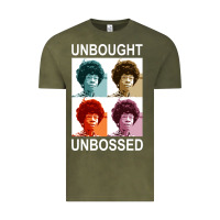 Vintage Olive unbought unbossed shirley chisholm retro vintage gift long sleeve t sh Vintage Tee - ArtChic