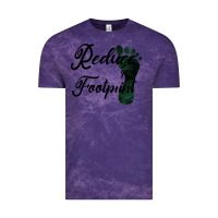 Cloud Purple Climate Change Reduce Your Carbon Footprint Gift Vintage Tee - Bettercallsaul