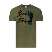 Vintage Olive Climate Change Reduce Your Carbon Footprint Gift Vintage Tee - Bettercallsaul