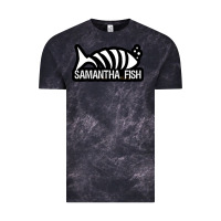 Cloud Black SAMANTHA FISH MUSIC ARTWORK Essential Vintage Tee - ArtChic