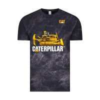 Cloud Black bulldozercat 1 Vintage Tee - ArtChic