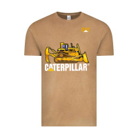 Vintage Camel bulldozercat 1 Vintage Tee - ArtChic
