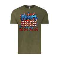 Vintage Olive boom bitch get out the way Vintage Tee - RanaPortraitStore