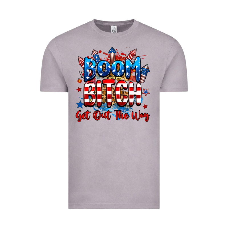 Boom Bitch Get Out The Way Vintage Tee by RanaPortraitStore | Teevron