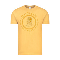 Vintage Mustard platos cave rescue team ancient greek philosophy p Vintage Tee - ArtChic