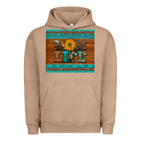 Pigment Burro mom life leopard cowhide turquoise aztec Urban Hoodie - Artiststas