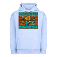 Pigment Grape Ice mom life leopard cowhide turquoise aztec Urban Hoodie - Artiststas