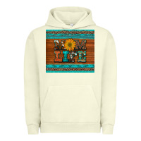 Pigment Pistachio mom life leopard cowhide turquoise aztec Urban Hoodie - Artiststas