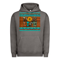 Pigment Tornado mom life leopard cowhide turquoise aztec Urban Hoodie - Artiststas