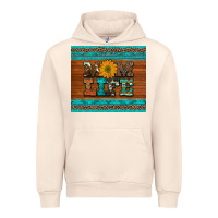 Sandshell mom life leopard cowhide turquoise aztec Urban Hoodie - Artiststas