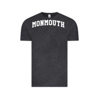 Vintage Black Monmouth Arch Retro University Style Vintage Tee - ArtChic
