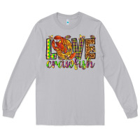 Moon Dust Mardi Gras love Crawfish Long Sleeve Tee - HowdyJamesFarm