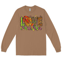 Toasted Coconut Mardi Gras love Crawfish Long Sleeve Tee - HowdyJamesFarm