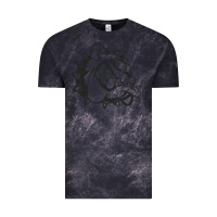 Cloud Black english bulldog Vintage Tee - ArtChic