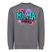 Storm mama vibes floral Heavyweight Sweatshirt - OliviaCreatesArt