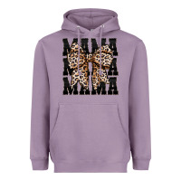 Lavender mama leopard Heavyweight Hoodie - CowhideDigitalArt