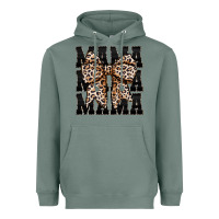 Sage mama leopard Heavyweight Hoodie - CowhideDigitalArt